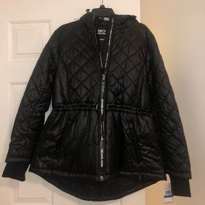 Black Michael Kors coat